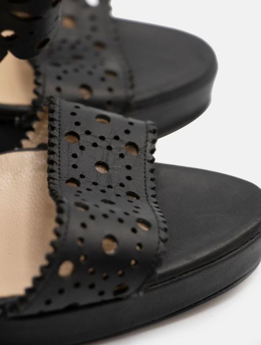 Sandálias de salto alto Oscar de la Renta