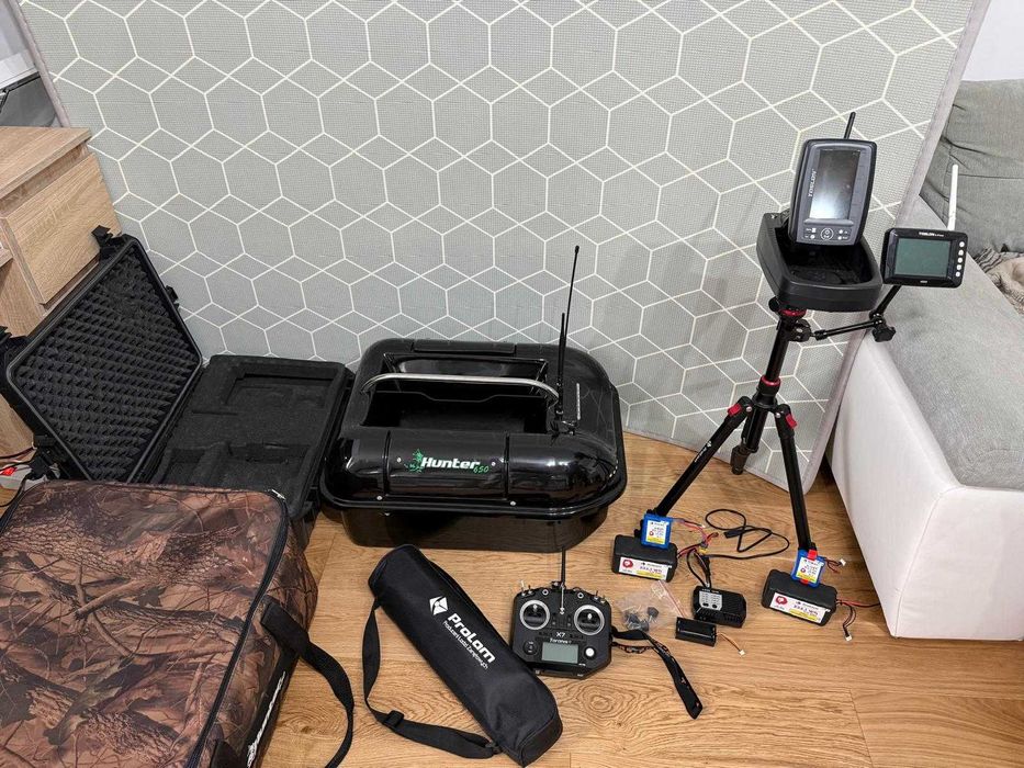 Łodka Zanętowa Hunter 650 wersja platinum