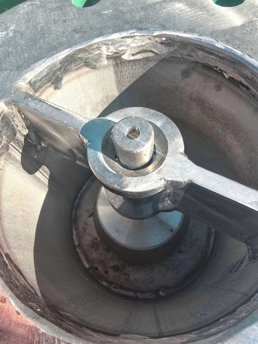 Bomba de pistão BIR50 para massa ou bagaço húmido de azeitona