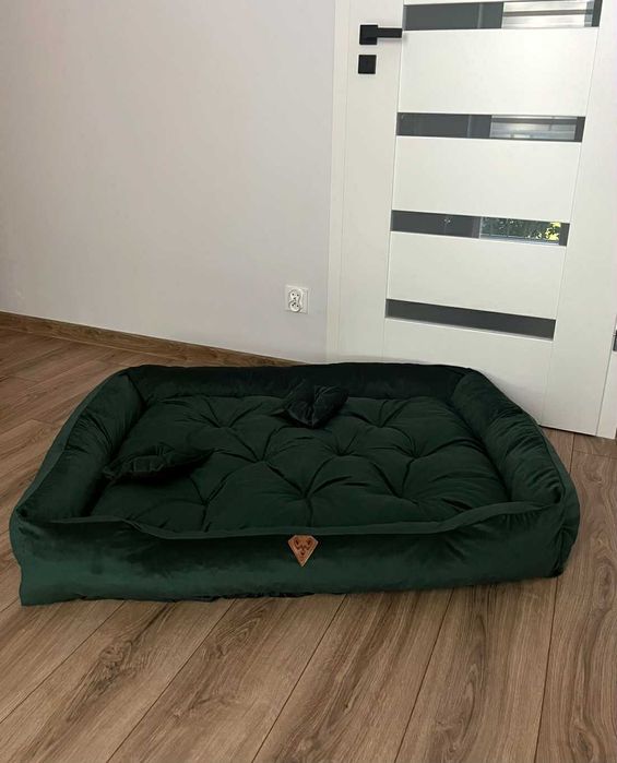 Legowisko welurowe dla psa NOWE 90x70 premium dogbed wodoodporne pies