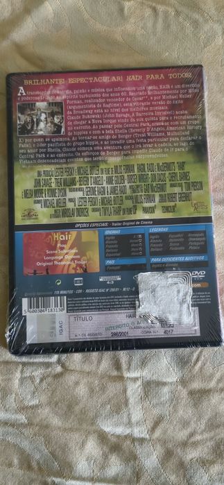 DVD Hair (1979) – Musical de Culto da MGM – Novo e Selado
