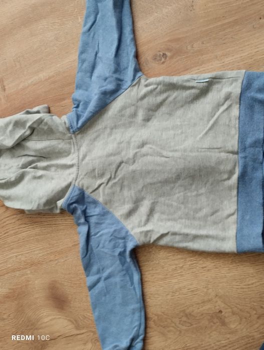 Bluza na zamek z kapturem rozmiar 86