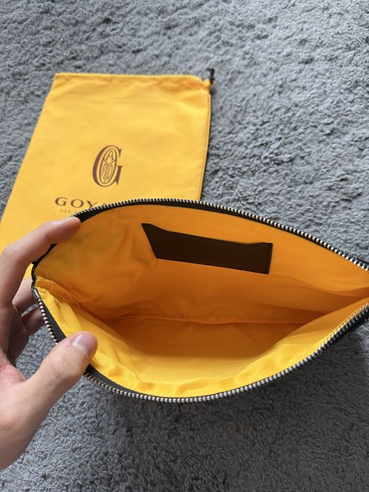 Goyard Sénat MM Pouch – Monogram + Dust Bag