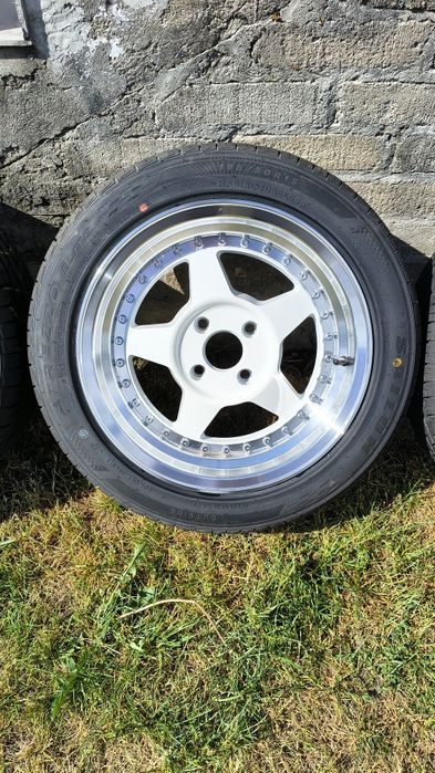 Felgi Japan Racing JR6 4x100 15 + Opony 195/50