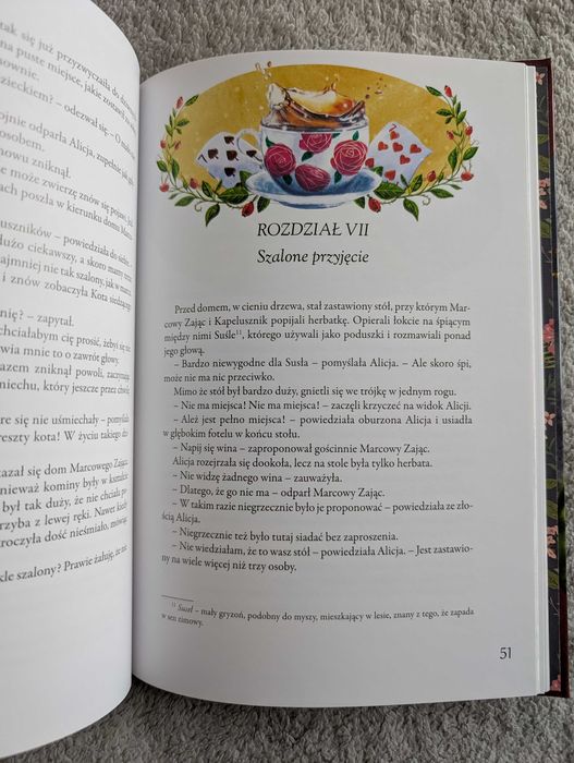 Książka dla dzieci Alicja w Krainie Czarów - Lewis Carroll