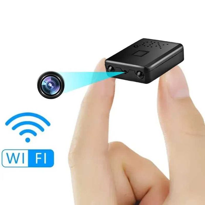 Мини камера wifi с подсветкой и записью