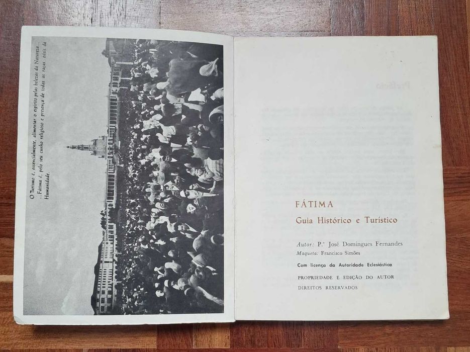 Livro 'Fátima - Guia Histórico e Turístico'