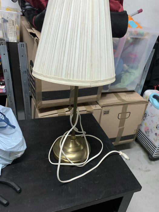 Candeeiro  ikea  dourado