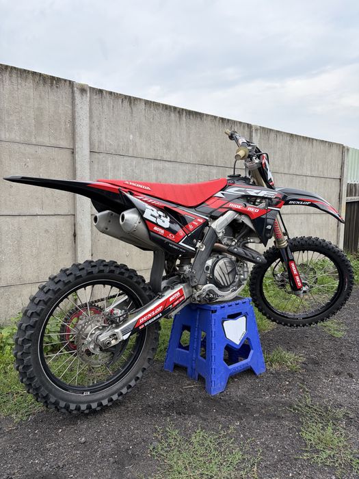 Honda CRF 450 Rozrusznik 3 mapy zapłonu