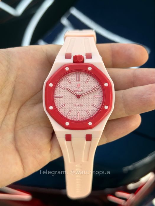 Механічний годинник Audemars Piguet × Swatch Royal Pop Otto Rosso