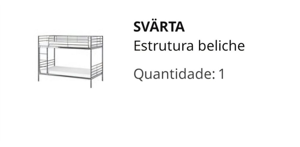 Beliche IKEA usado
