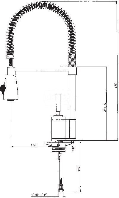 Bateria kuchenna B Teka JOY 83356 kran