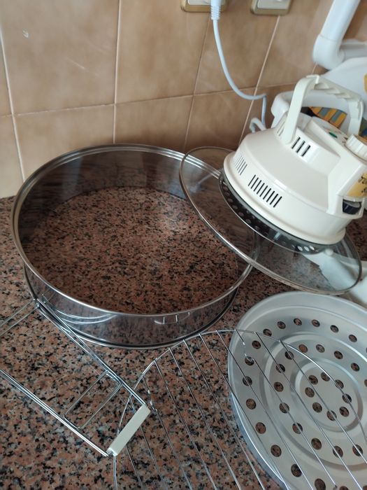 Forno de ar quente turbo 500 cozinha restaurante snack bar campismo...