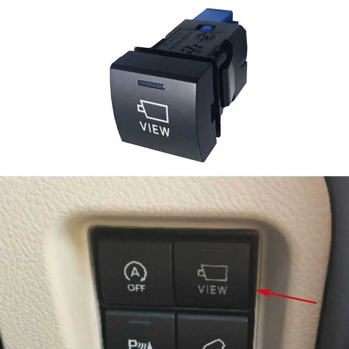 Кнопка Тойота штатная камера 2018+