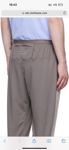 Nike Therma Fit Run Division Pants Elite Gray Joggers Medium Tall