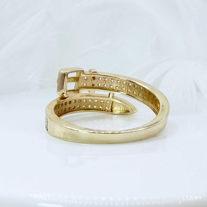 Nieużywany złoty pierścionek PR.585 14K PASEK