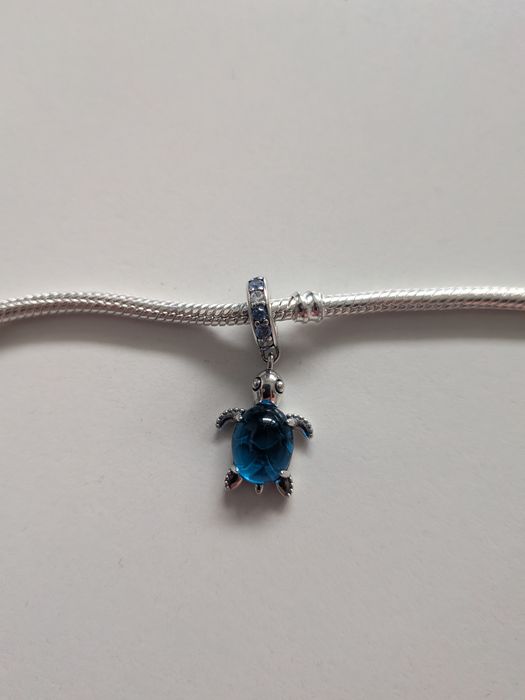 Żółw niebieski charms