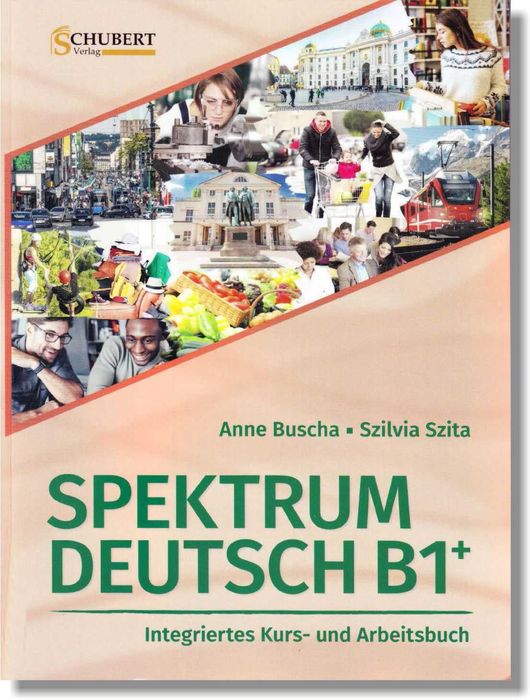 Цветные учебники немецкого языка Spektrum Deutsch A1+, A2+, B1+ и B2 ...