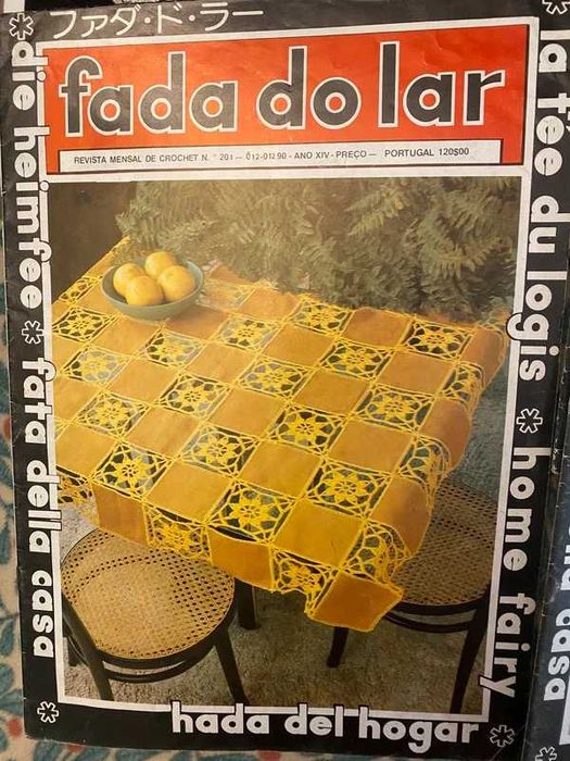 Revistas de Crochet vintage Fada do Lar