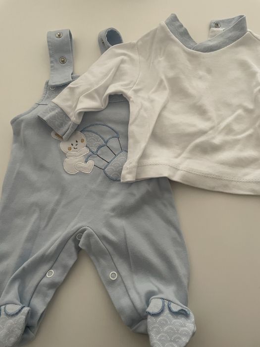 Jardineira de bebé 2 meses