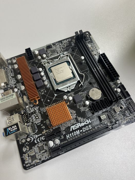 i3-6100+ ASRock H110M- Dgs