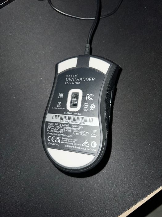 Миша Razer DeathAdder Essential USB Black