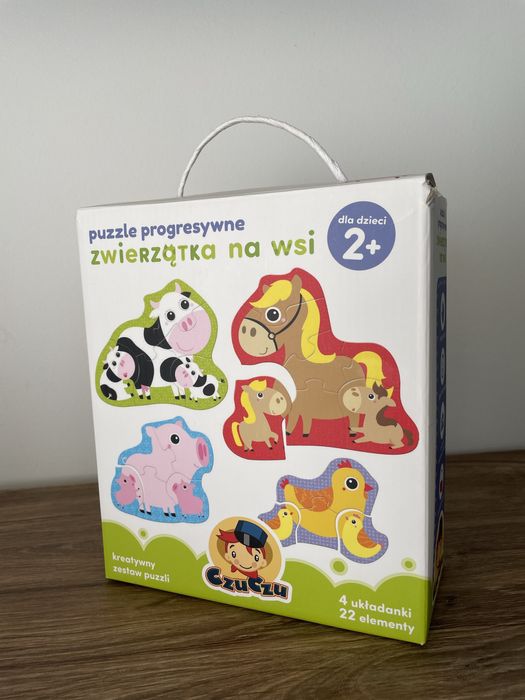 Puzzle Czuczu zwierzęta na wsi