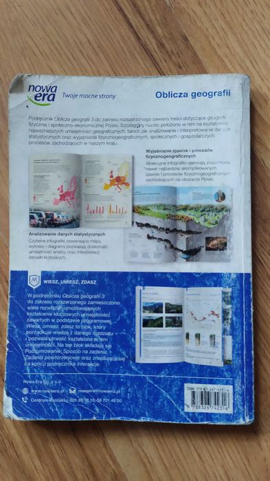 Oblicza geografii 3 zakres rozszerzony Nowa Era