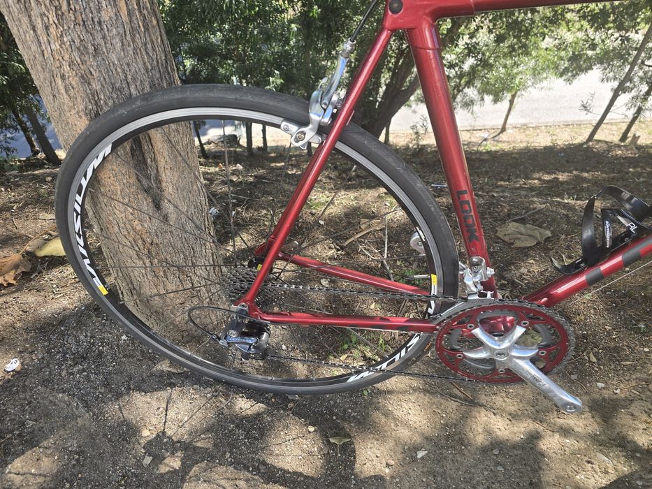 Bicicleta de carbono look ultegra 11x2v