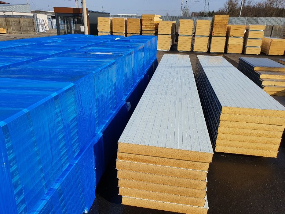 Płyta warstwowa Obornicka Ścienna Dachowa Płyty  Prekon DREWNOPODOBNE