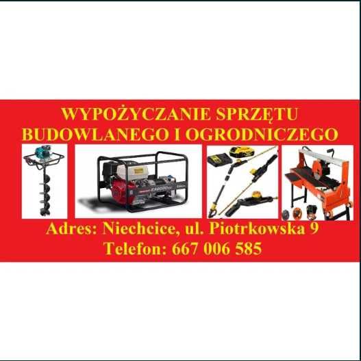 Wypożyczalnia narzędzi ogrodniczych i budowlanych