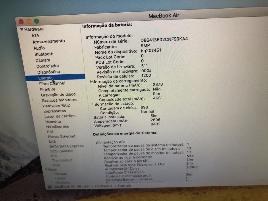 Macbook Air 13’ Early 2014