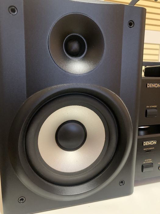 Музичний центр Denon F100 Новий / Рідкісний Gold-дизайн + Пульт