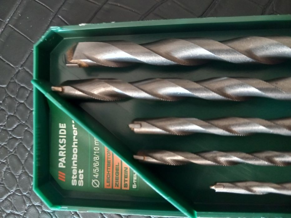 PARKSIDE Zestaw Wierteł do kamienia 5SZT.