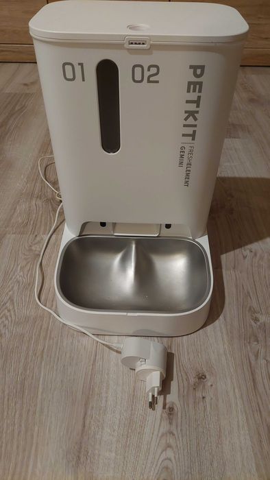 PETKIT Gemini Automatyczny Karmnik Podajnik 5L Podwójny Czujnik LED