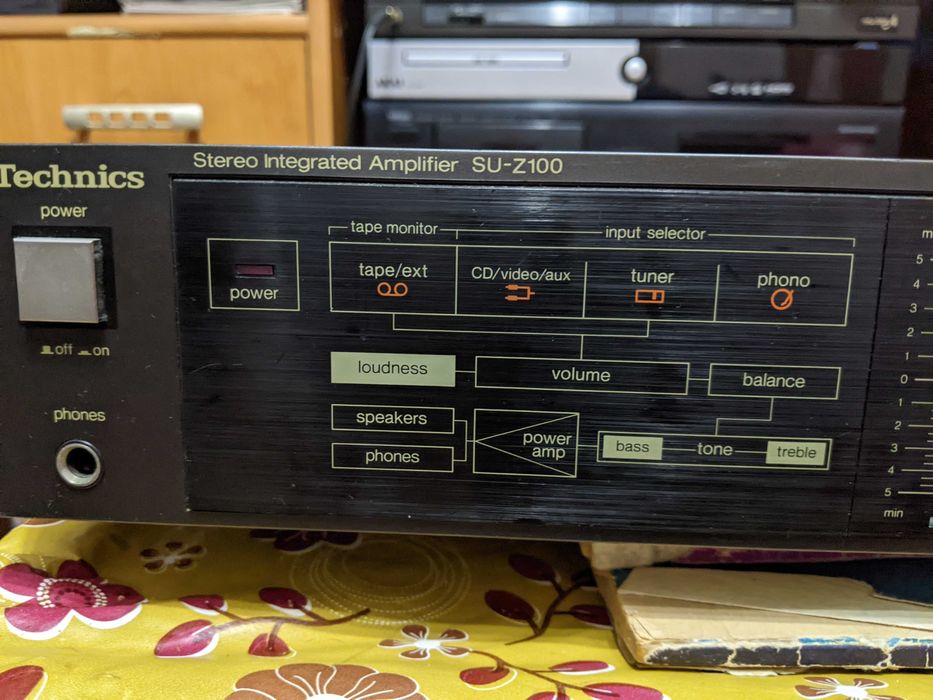 Усилитель Technics su-z100: 1 200 грн. - Усилители и