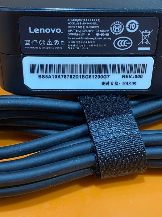 Блок живлення,зарядка  для ноутбука Lenovo 20W 5V 4А 3.5*1.35мм