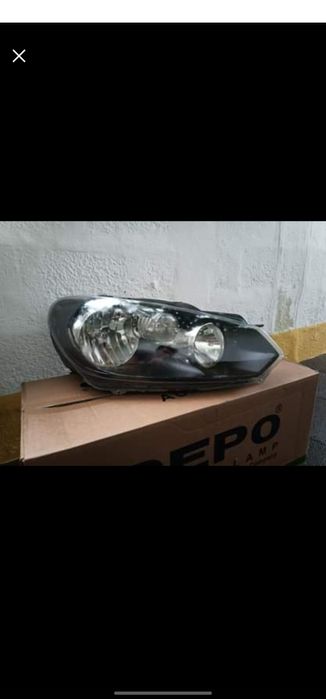 Farois dianteiro VW Golf VI