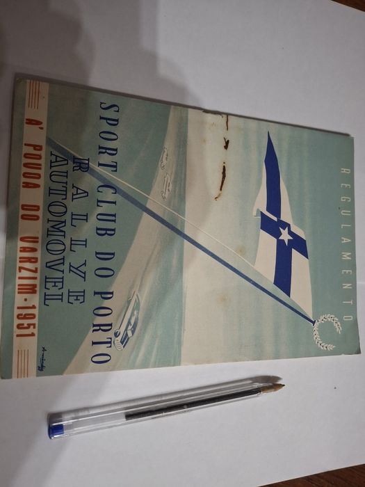 Automobilismo 1951 Póvoa Varzim  rallye Sport clube Porto