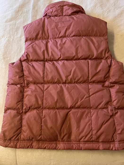 Colete de penas River woods