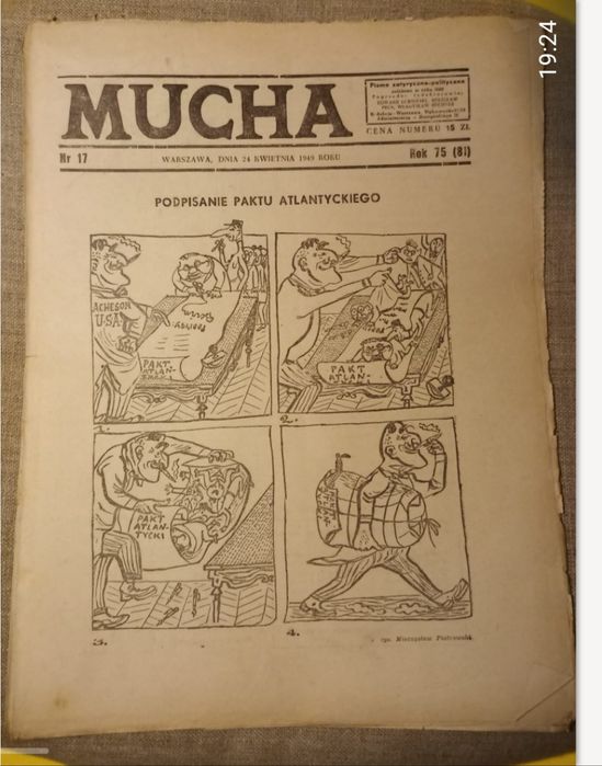 Mucha  czasopismo satyryczne różne numery