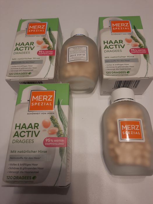 Merz spezial haar activ 360 szt 3x120 DE mocne włosy
