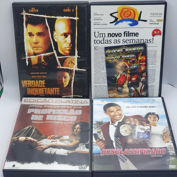 Lote 14/3 - Pack de 18 Filmes em DVD - Ref.VI