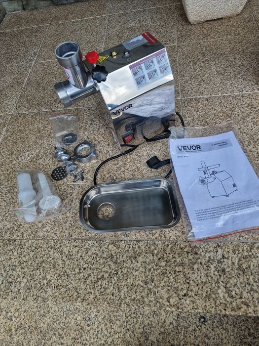 picador de carne elétrico (Electric Meat Grinder) da marca VEVOR.