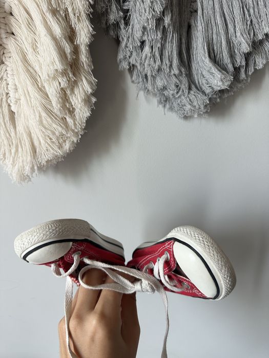 Кеди converse червоні