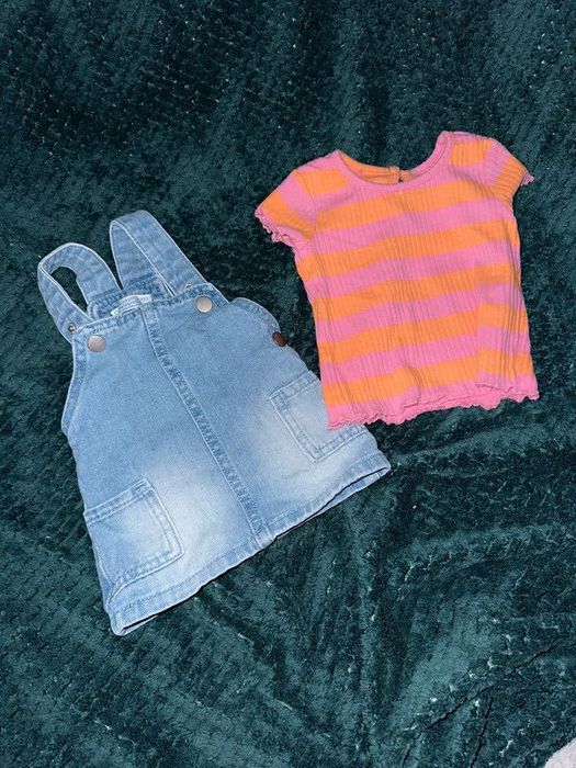 Komplet sukienka i koszulka