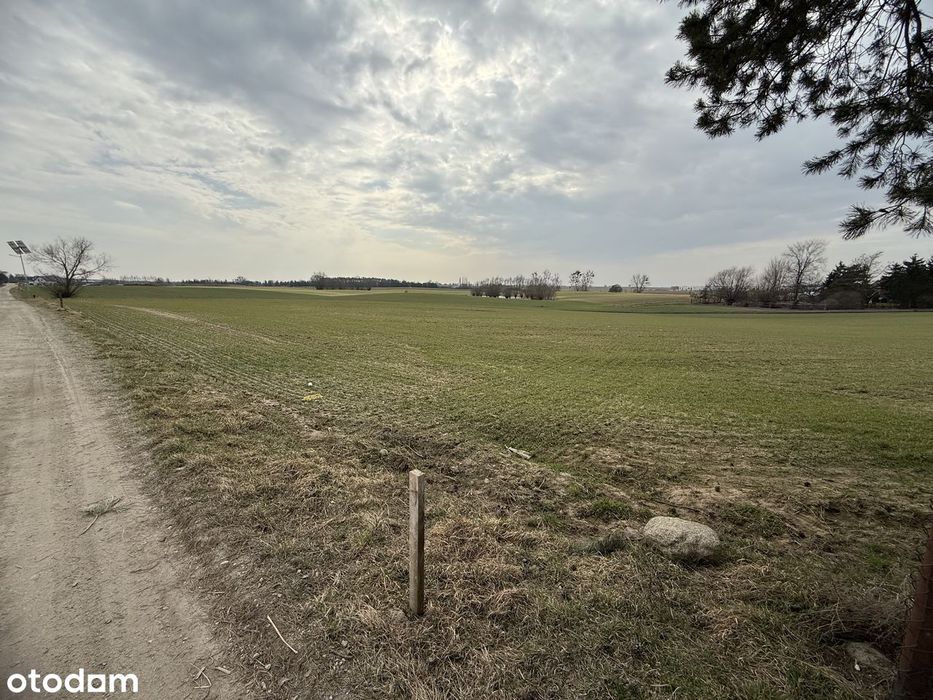 Duża działka z warunkami zabudowy - 1206m2