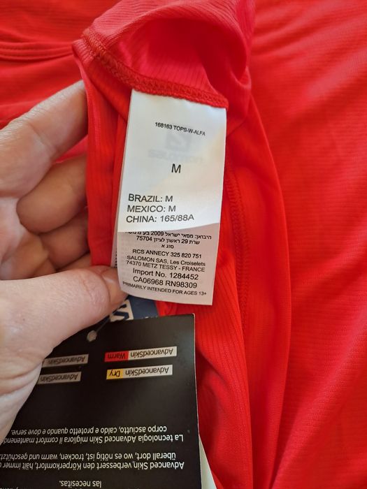 Salomon t-shirt roz M