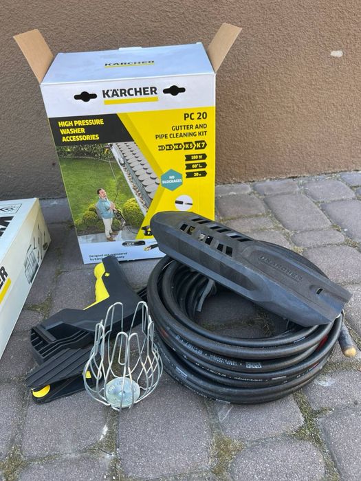 Karcher K7.20MX + комплект PC20 для чистки труб + набір для мийки фасадних вікон