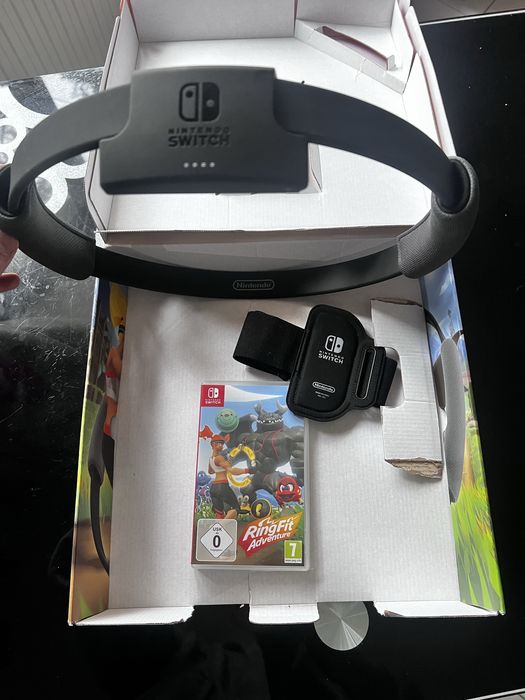 Nintendo ringfit гра для фізкультури